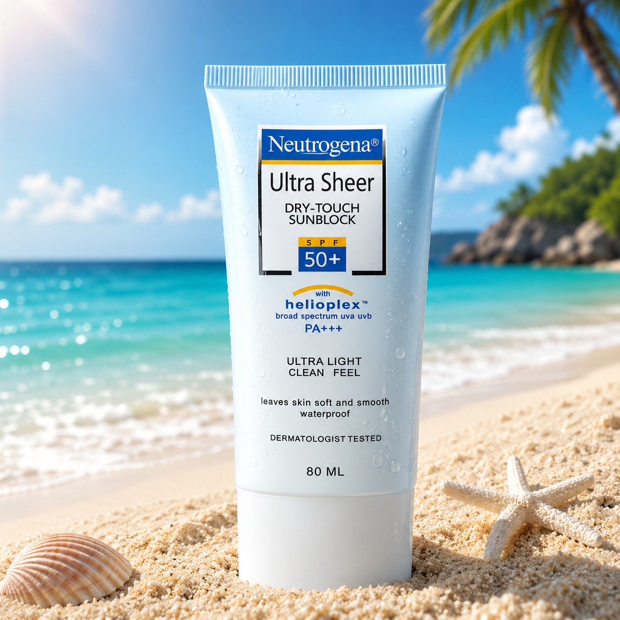 خرید کرم ضد آفتاب بدون رنگ نوتروژینا اولترا شیر SPF 50 با بهترین قیمت | سیتارا شاپ